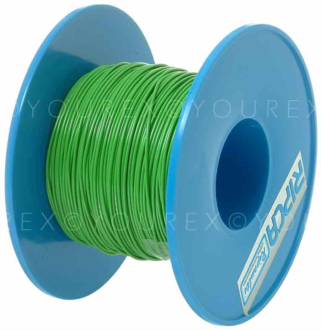 Elkabel - Kabel 1x0.5mm² x 100m/L. Grön - Tillbehör/Förbrukningsmaterial - Kabel, El Kabel