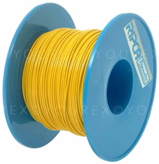 Elkabel - Kabel 1x0.75mm² x 100m/L. Gul - Tillbehör/Förbrukningsmaterial - Kabel, El Kabel