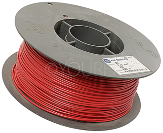 85-101-1512 - Kabel 1x1.5mm² x 200m/L. Röd - Tillbehör/Förbrukningsmaterial - Kabel, El Kabel