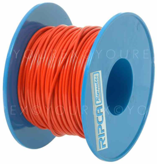 Elkabel - Kabel 1x2.5mm² x 50m/L. Röd - Tillbehör/Förbrukningsmaterial - Kabel, El Kabel