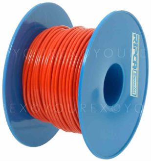 Elkabel - Kabel 1x6mm² x 50m/L. Röd - Tillbehör/Förbrukningsmaterial - Kabel, El Kabel