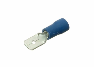85-124-1263 - Flatstift 6.3x0.8mm, 100p - Tillbehör/Förbrukningsmaterial - Kabelskor / anslutning