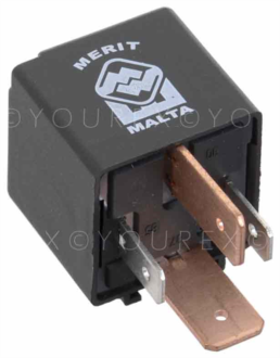 102452010 - Minirelä 4 stift, 24V-50A, N/O - Tillbehör/Förbrukningsmaterial - Reläer