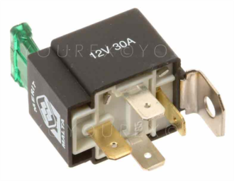 85-2215 - Minirelä 12V-30A, med säkring - Tillbehör/Förbrukningsmaterial - Reläer