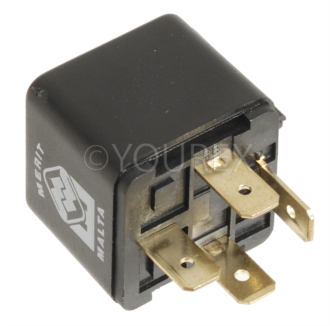 0332014119 - Minirelä 12V-40A,4 stift,w/Res - Tillbehör/Förbrukningsmaterial - Reläer