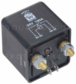 0332 002 250 - Minirelä extra HD 24V-100A - Tillbehör/Förbrukningsmaterial - Reläer