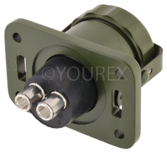Nato Plug - Nato 2 pole socket, 24V-500A - Tillbehör/Förbrukningsmaterial - Förbrukningsmaterial