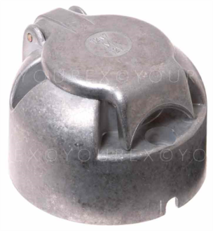 85-300-3170 - Stickdosa aluminium 7pin - Tillbehör/Förbrukningsmaterial - Trailer & Släpvangskontakter