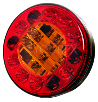 85-500-1070 - Bakljus Rund LED 3 p. 12/24V - Tillbehör/Förbrukningsmaterial - Bakljus