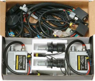 85-501-1420 - Bi-Xenon HID H4, 24V-35W,4300K - Tillbehör/Förbrukningsmaterial - Xenon Konventerings Kit.