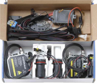 XENON 9004 - Bi-Xenon 9004/7,12V-50W,4300K - Tillbehör/Förbrukningsmaterial - Xenon Konventerings Kit.