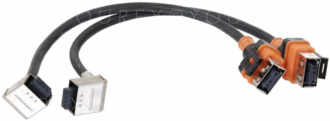 85-501-2402 - DS1, Strömkabel plugg 25cm.par - Tillbehör/Förbrukningsmaterial - Övriga Delar LED / Xenon