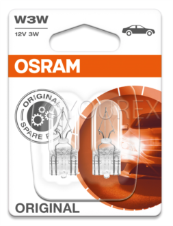 W3W - W3W 12V Glödlampa Osram 2pack - OSRAM - Lampor OSRAM Billampor