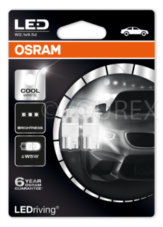 2850CW-02B - LED W5W 12V Glödlampa Osram - OSRAM - Lampor OSRAM Billampor