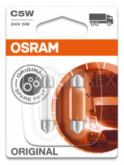 C5W24V - C5W 24V Spollampa 35mm Osram - OSRAM - Lampor OSRAM Billampor
