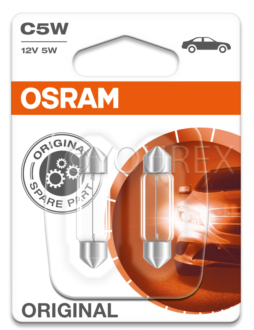 C5W - C5W 12V Spollampa 35mm Osram - OSRAM - Lampor OSRAM Billampor