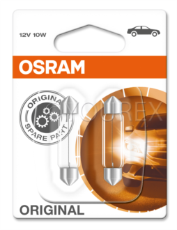 12V10W - Lampa Spol 10W 12V 41mm Osram - OSRAM - Lampor OSRAM Billampor