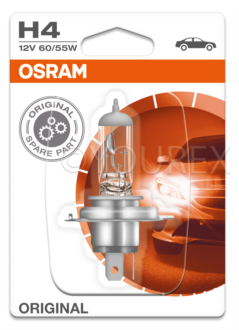 H4Halogen - H4 Lampa 12V-55W, Osram Orig. - OSRAM - Lampor OSRAM Billampor