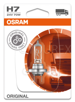 H7 OSRAM - H7 Lampa 24V-70W, Osram Orig. - OSRAM - Lampor OSRAM Billampor