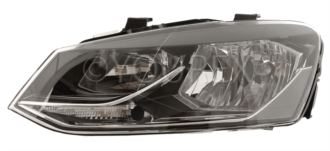 85-514-0030 - Huvudstrålkastare fits VW Polo - Depo - Huvudstrålkastare Vänster