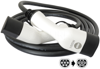 Laddkabel EV - Elbil - Laddkabel Type 2, 5m. - Tillbehör/Förbrukningsmaterial - Elbil - Laddkabel