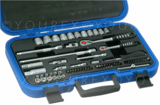 89-1012 - Hylsnyckels.3/8"-1/4" 67 delar - Verktyg/Specialvertyg tillverk - Verktyg