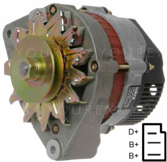 0986 031 391 - Alfa Romeo Gen.45A - Bosch Ersättning - Generatorer aggregat.