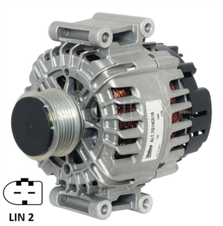90-025-0243 - Gen. 12V-140A passar Audi 3.2 - Valeo/Paris-Rhone Ersättning - Generatorer aggregat.