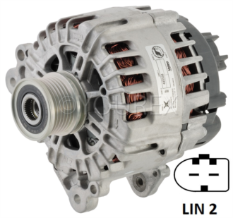 03G903016FX - Audi Q5 Gen. 12V-150A, 6gr - Valeo/Paris-Rhone Ersättning - Generatorer aggregat.
