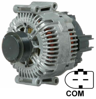 115414 - Audi Generator 12V-180A - Valeo/Paris-Rhone Ersättning - Generatorer aggregat.