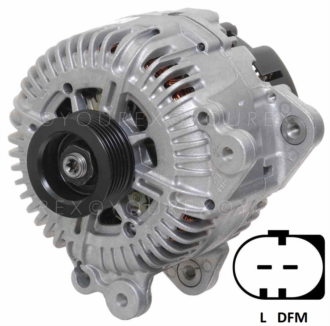 115856 - Audi A4 V6 TDI Gen. 12V-150A - Valeo/Paris-Rhone Ersättning - Generatorer aggregat.