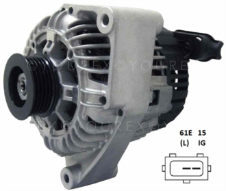 12312245576 - BMW 318TDS Gen.94-12V,95A - Valeo Ersättning - Generatorer aggregat.