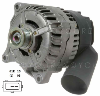 12311742910 - BMW Generator 12V-140A - Bosch Ersättning - Generatorer aggregat.