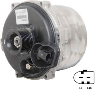 1231 7508052 - BMW Gen. 12V-150A, Vattenkyld - Bosch Ersättning - Generatorer aggregat.