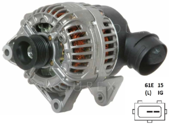 1231 7501595 - BMW Generator 12V-120A - Bosch Ersättning - Generatorer aggregat.