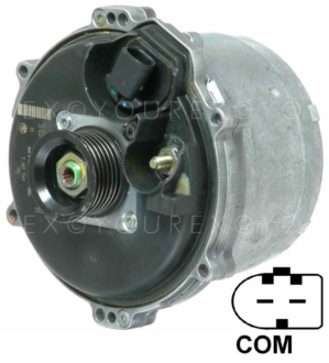 1231 7526286 - BMW 745 01> Gen.12V-180A Vkyld - Bosch Ersättning - Generatorer aggregat.