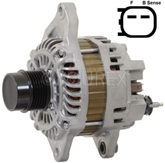 115925 - Chrysler Generator 12V-115A - Mitsubishi Ersättning - Generatorer aggregat.