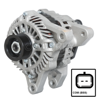 102211-8700 - PSA Generator 12V-80A, 6gr - Mitsubishi Ersättning - Generatorer aggregat.