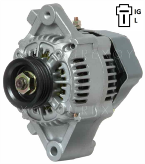 1002116920 - Daihatsu Charade 88> Generator - Denso Ersättning - Generatorer aggregat.