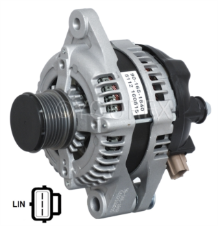 104210-1840 - Dodge/Fiat D Gen. 12V-130A - Denso Ersättning - Generatorer aggregat.