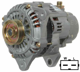 111797 - Generator - Mitsubishi Ersättning - Generatorer aggregat.