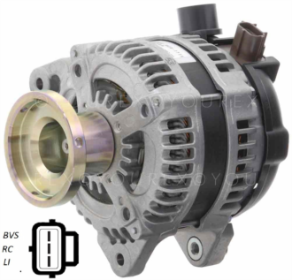 104210-3640 - Ford 1.8TDCi Gen. 12V-150A - Denso Ersättning - Generatorer aggregat.