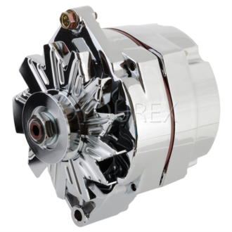 7127 CHROME - Generator 12V-100A kromad - Delco Remy Ersättning - Generatorer aggregat.