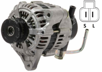 113328 - Hyundai/Kia Generator 12V-120A - Valeo / Mando Korea Ers - Generatorer aggregat.
