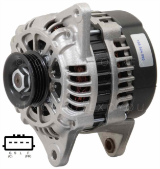 112327 - Hyundai/Mitsub. Gen. 12V-100A - Valeo / Mando Korea Ers - Generatorer aggregat.