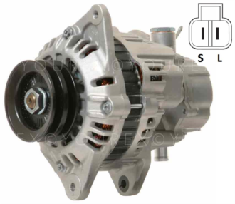 3730042456 - Hyndai Diesel Gen. 12V-75A - Valeo / Mando Korea Ers - Generatorer aggregat.