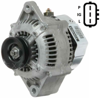 101211-0690 - Kubota Gen. 12V-70A - Denso Ersättning - Generatorer aggregat.