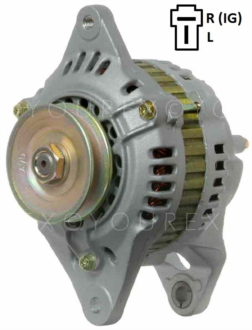 B603-18-300 - Mazda 323 Gen. 12V-55A, 85> - Mitsubishi/Mazda/Hyundai - Generatorer aggregat.