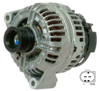 0124515045 - MB Generator 12V - 120A, 6gr. - Bosch Ersättning - Generatorer aggregat.