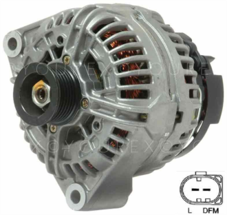114836 - MB Generator 12V-150A 2001> - Bosch Ersättning - Generatorer aggregat.